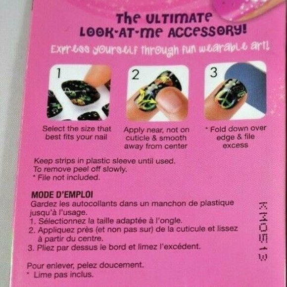 Broadway Little Diva Dress-Up Nail Decals - Picture 2 of 2